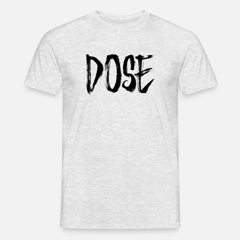 Dose - Männer T-Shirt - Grau meliert