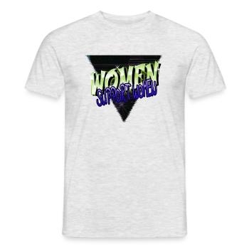 Barbier Hair Birthday LGBT Féminin Égal - T-shirt homme - gris chiné - Devant - AI Model Male 178 dark (178cm)