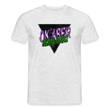 frühaufsteher müdigkeit cool geburtstagsgeschenk - Männer T-Shirt - Grau meliert - Vorne - AI Model Male 178 dark (178cm)