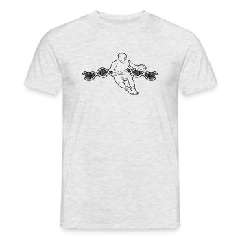 Basketball Basketballspieler Basketballteam - Männer T-Shirt - Grau meliert - Vorne - AI Model Male 178 dark (178cm)