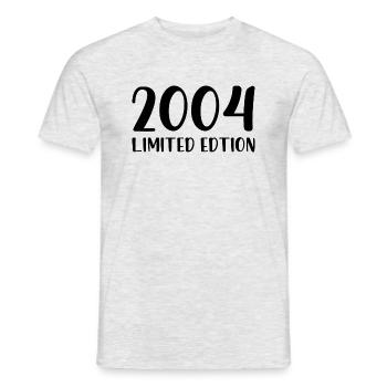 18th Birthday Gift 2004 Legal Age - Men's T-Shirt - heather grey - Front - AI Model Male 178 dark (178cm)