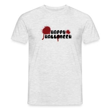 Joyeux halloween - T-shirt homme - gris chiné - Devant - AI Model Male 178 dark (178cm)