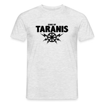Sons of Taranis - T-shirt homme - gris chiné - Devant - AI Model Male 178 dark (178cm)