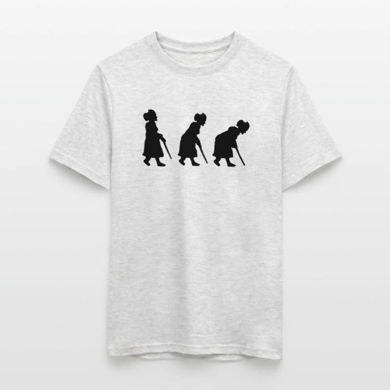 oma re-evolution Männer T-Shirt