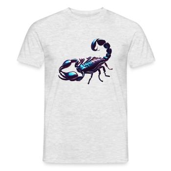 Chrome spike - Men's T-Shirt - heather grey - Front - AI Model Male 178 dark (178cm)
