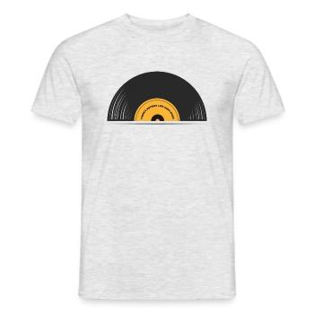Rien ne se compare à de la bonne musique - T-shirt homme - gris chiné - Devant - AI Model Male 178 dark (178cm)