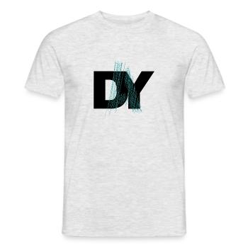 Untitled 1 - Men's T-Shirt - heather grey - Front - AI Model Male 178 dark (178cm)