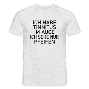 Fun Spaß Lustige - Männer T-Shirt - Grau meliert - Vorne - AI Model Male 178 dark (178cm)