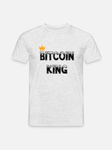 Bitcoin Trading Crypto Stocks - Men's T-Shirt - heather grey