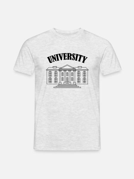 University - Men's T-Shirt - heather grey