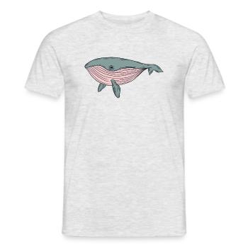 wal2 - T-shirt homme - gris chiné - Devant - AI Model Male 178 dark (178cm)