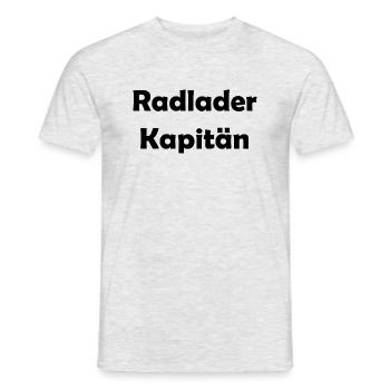 Wheel loader captain - Men's T-Shirt - heather grey - Front - AI Model Male 178 dark (178cm)