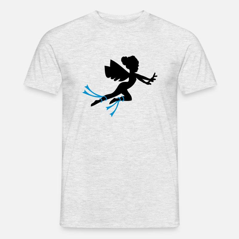 Fee griechischen Mythen - Männer T-Shirt - Grau meliert