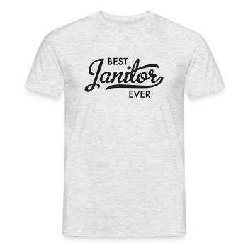 Caretaker - Men's T-Shirt - heather grey - Front - AI Model Male 178 dark (178cm)