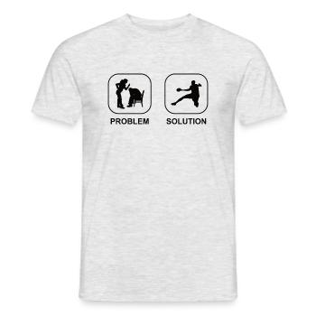 Handballverein Handballer Handball Handballspieler - Männer T-Shirt - Grau meliert - Vorne - AI Model Male 178 dark (178cm)