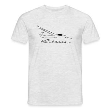 standard libelle winglets - Männer T-Shirt - Grau meliert - Vorne - AI Model Male 178 dark (178cm)