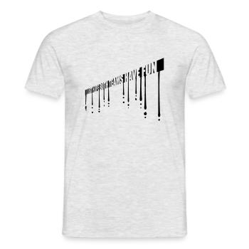 Both Teams Have Fun - Männer T-Shirt - Grau meliert - Vorne - AI Model Male 178 dark (178cm)
