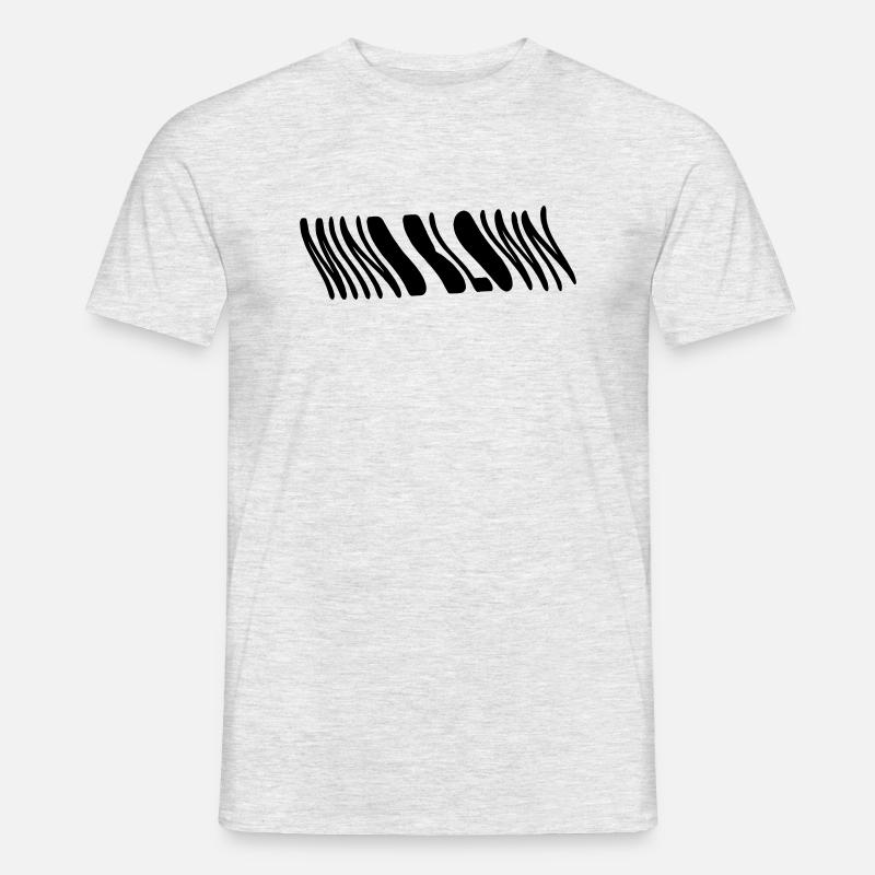 Mindblown Crazy Mind Funny - Männer T-Shirt - Grau meliert