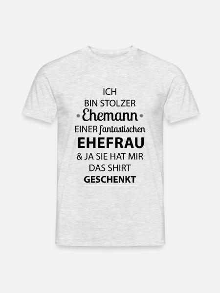 husband - Men's T-Shirt - heather grey