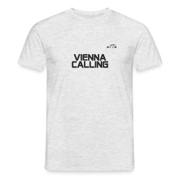 Vienna Calling - T-shirt homme - gris chiné - Devant - AI Model Male 178 dark (178cm)