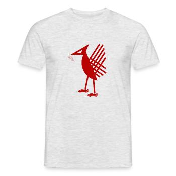 We Are The Perch - Men's T-Shirt - heather grey - Front - AI Model Male 178 dark (178cm)