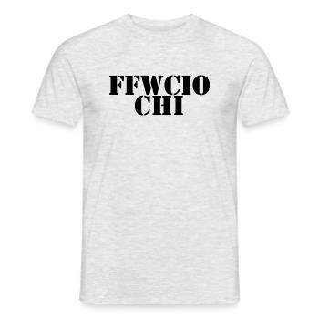 Welsh saying Welsh language - Men's T-Shirt - heather grey - Front - AI Model Male 178 dark (178cm)