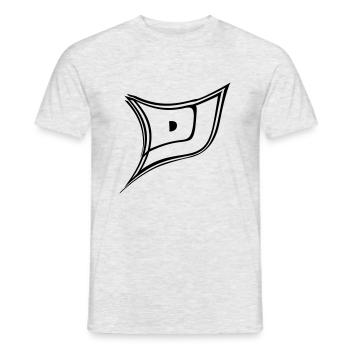 Club Musik DJ - Männer T-Shirt - Grau meliert - Vorne - AI Model Male 178 dark (178cm)