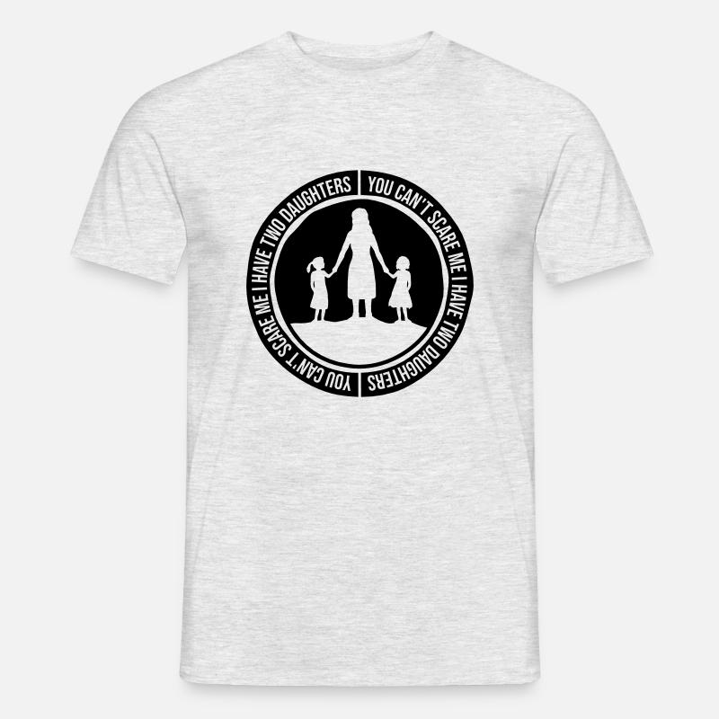 I have two daughters - Men’s T-shirt - heather grey
