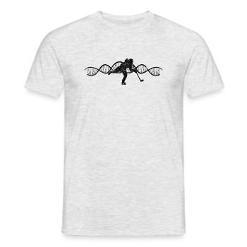 Eishockey Wintersport Eishockeyteam Geschenk - Männer T-Shirt - Grau meliert - Vorne - AI Model Male 178 dark (178cm)