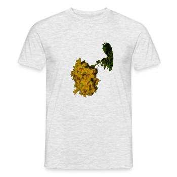 Trompette d'or - T-shirt homme - gris chiné - Devant - AI Model Male 178 dark (178cm)