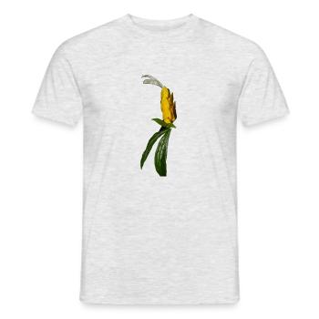 Panache d officier - T-shirt homme - gris chiné - Devant - AI Model Male 178 dark (178cm)