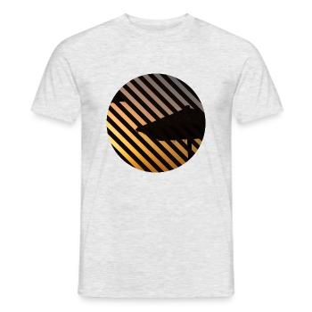 T-shirt Holiday Beach Holiday Summer Sun Cadeau - T-shirt homme - gris chiné - Devant - AI Model Male 178 dark (178cm)