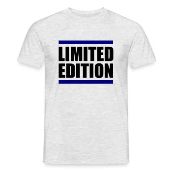 Limited Edition - Men's T-Shirt - heather grey - Front - AI Model Male 178 dark (178cm)