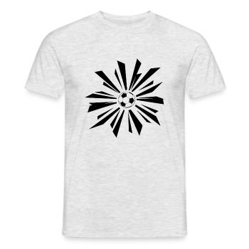 Fußball Football - T-shirt homme - gris chiné - Devant - AI Model Male 178 dark (178cm)