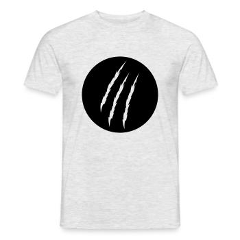 Griffe - T-shirt homme - gris chiné - Devant - AI Model Male 178 dark (178cm)