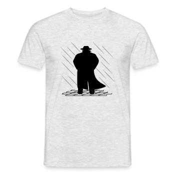 Rainman - Männer T-Shirt - Grau meliert - Vorne - AI Model Male 178 dark (178cm)
