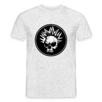 Happened To Punk - Men's T-Shirt - heather grey - Front - AI Model Male 178 dark (178cm)