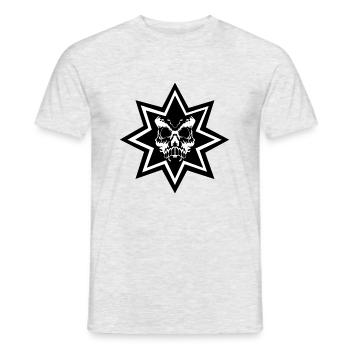 Etoile celtique 11 - T-shirt homme - gris chiné - Devant - AI Model Male 178 dark (178cm)