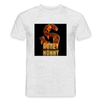Honey Mommy - Männer T-Shirt - Grau meliert - Vorne - AI Model Male 178 dark (178cm)