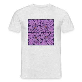 F43 - T-shirt homme - gris chiné - Devant - AI Model Male 178 dark (178cm)