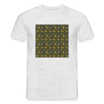 F55 - T-shirt homme - gris chiné - Devant - AI Model Male 178 dark (178cm)