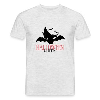 Witch Halloween - Men's T-Shirt - heather grey - Front - AI Model Male 178 dark (178cm)
