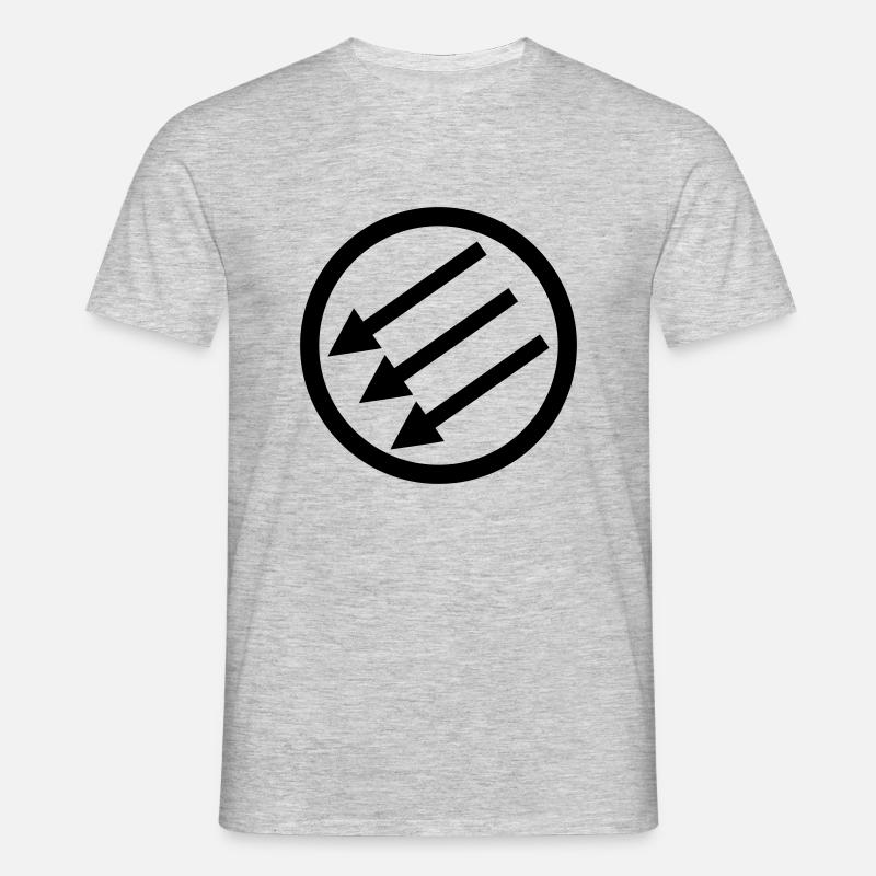 Järnfronten / Eiserne Front / Iron Front - Men's T-Shirt - heather grey