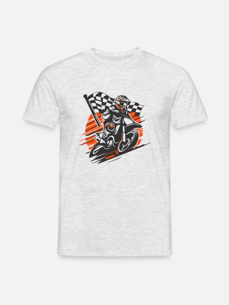 Supermot02 - T-shirt homme - gris chiné