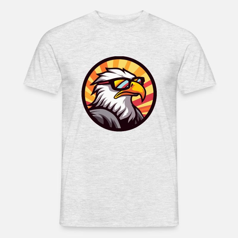 Eagle Comic Cool - Men’s T-shirt - heather grey
