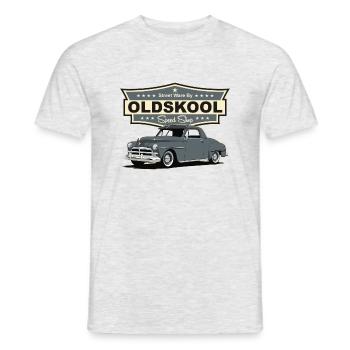 plymouth - Men's T-Shirt - heather grey - Front - AI Model Male 178 dark (178cm)
