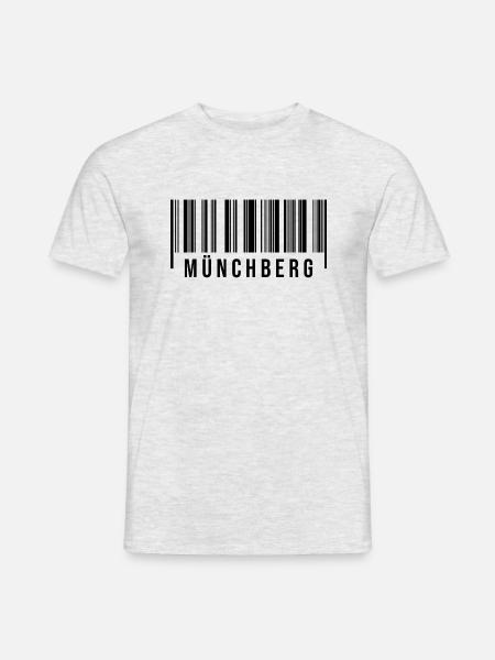 Münchberg Bayern - Männer T-Shirt - Grau meliert
