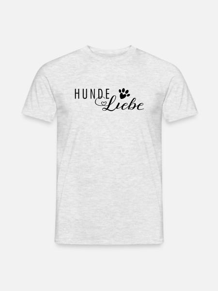 Dog love - Men's T-Shirt - heather grey