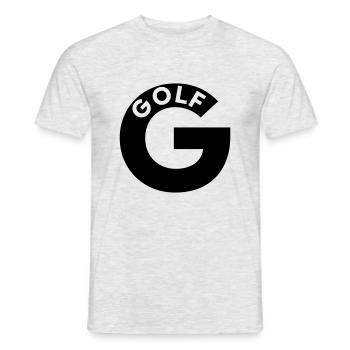 NATO G - Männer T-Shirt - Grau meliert - Vorne - AI Model Male 178 dark (178cm)