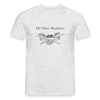 The Three Musketeers - The Three Musketeers - Men's T-Shirt - heather grey - Front - AI Model Male 178 dark (178cm)